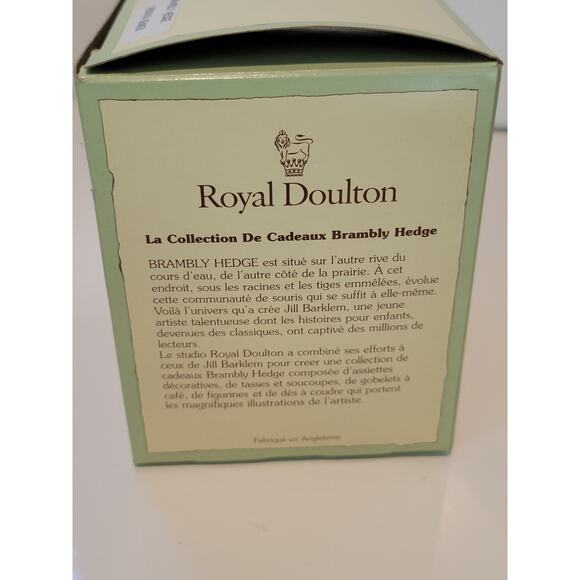 Royal Doulton Brambly Hedge The WEDDING Tea Cup Only 1983 Jill Barklem Box - Picture 10 of 13